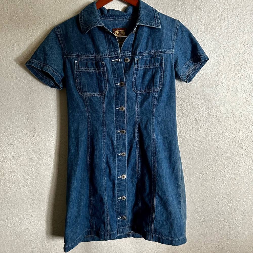 Press de Chamonix Denim Dress